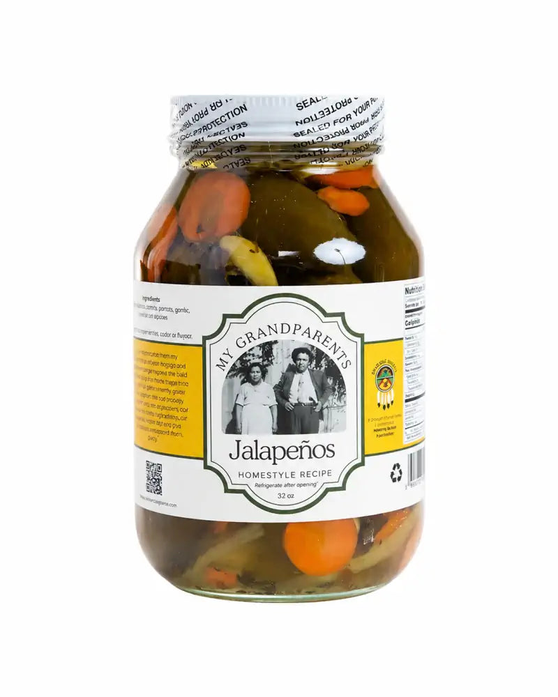 My Grandparents Homestyle Pickled Jalapeños - 32 oz Jar